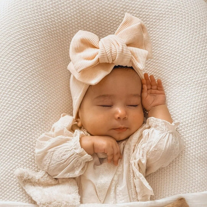 Large Summer Infant Hair Bows - Cozy Nursery