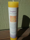 Laughter (Reiki Charged Herbal Candles) - Dragon Herbarium