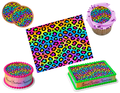 Leopard Cheetah Print Edible Image Frosting Sheet #5 (80+ sizes)