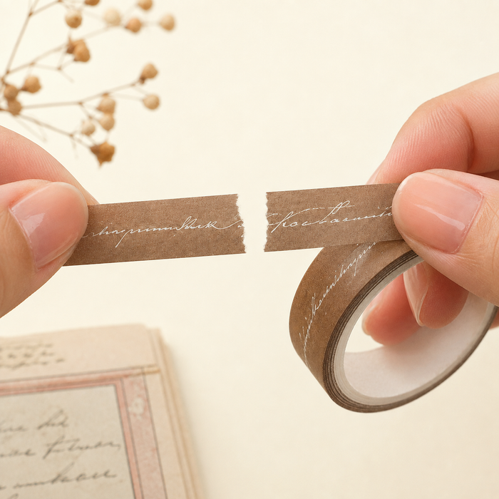 Letters Never Sent Vintage Script Washi Tape Set