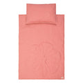 Linen bloom cot bedding set