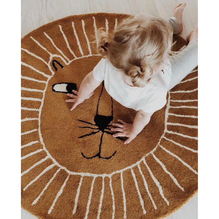 Lion Rug Nursery - Cozy Nursery