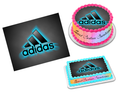Adidas Logo Edible Image Frosting Sheet #9 Topper (70+ sizes)