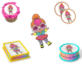LOL Surprise Dolls Edible Image Frosting Sheet #44 (80+ sizes)