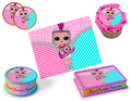 LOL Surprise Dolls Edible Image Frosting Sheet #53 (80+ sizes)