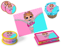 LOL Surprise Dolls Edible Image Frosting Sheet #57 (80+ sizes)