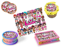 LOL Surprise Dolls Edible Image Frosting Sheet #6 (80+ sizes)