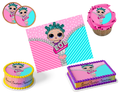 LOL Surprise Dolls Edible Image Frosting Sheet #66 (80+ sizes)