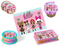 LOL Surprise Dolls Edible Image Frosting Sheet #7 (80+ sizes)