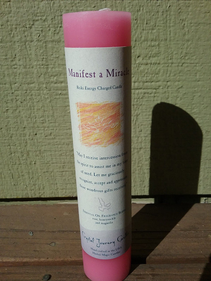 Manifest a Miracle Candles* - Dragon Herbarium