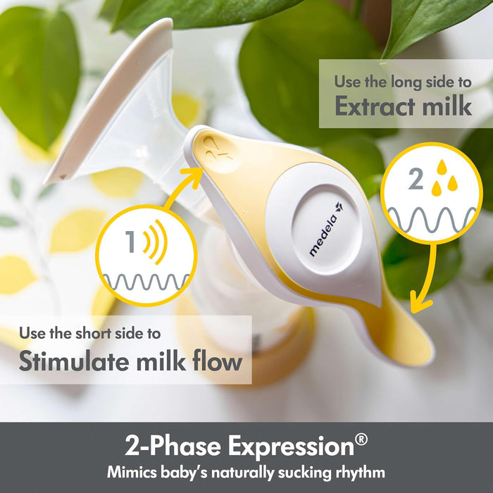 Manual Breast Pump with Flex Shields
