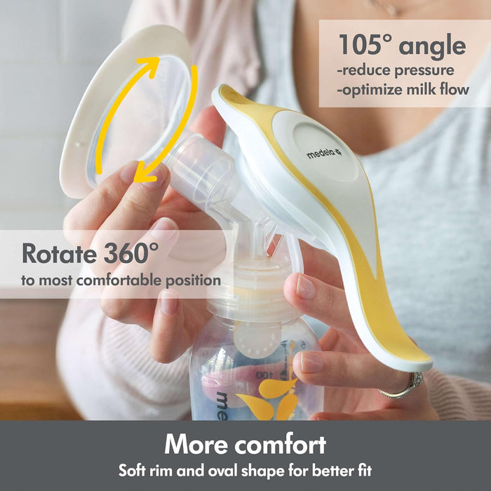 Manual Breast Pump with Flex Shields