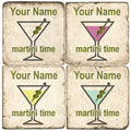 Martini Time Drink Coasters