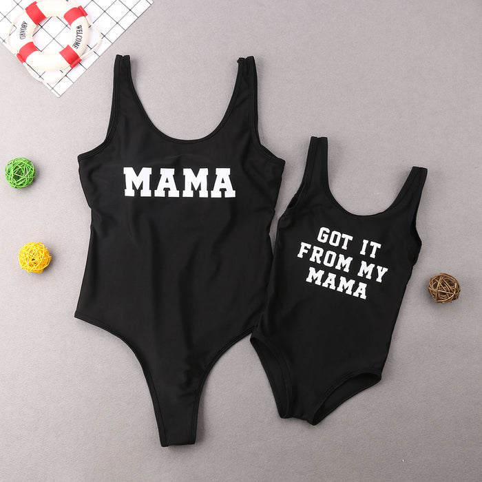 Mom and Daughter / S