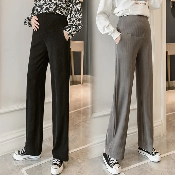Maternity Thickened Belly Pants - Cozy Nursery