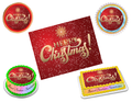 Merry Christmas Edible Image Frosting Sheet #142 Topper (70+ sizes)