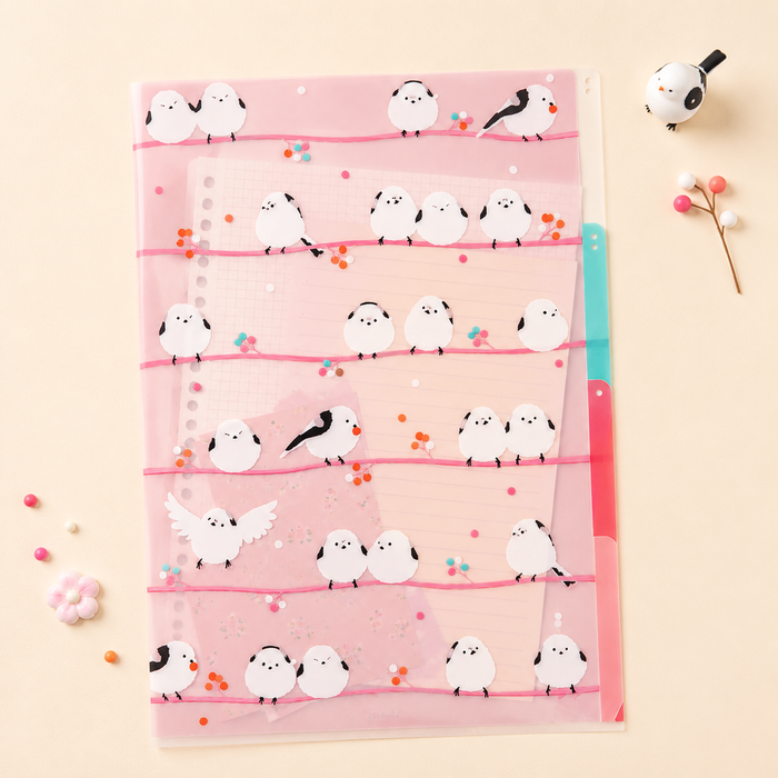Midori Folder With Dividers - Shima Enaga Limited Edition