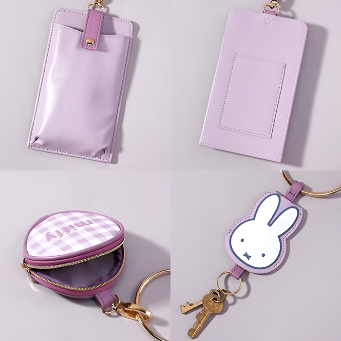 Miffy Carry Set - Phone Pouch, AirPods Case & Keyring Accessories