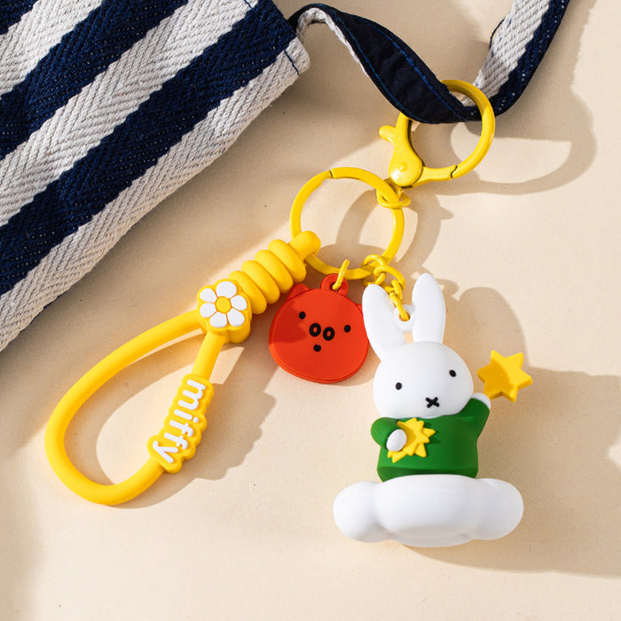 Miffy Moon & Star Friends Keychain