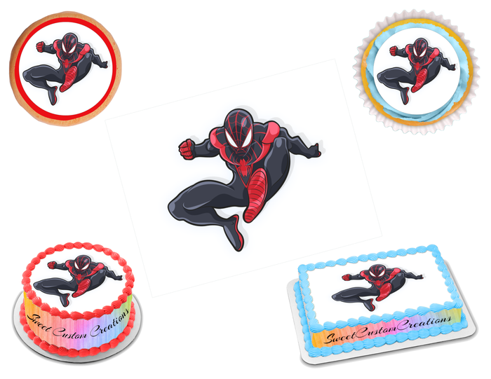 Miles Morales Edible Image Frosting Sheet #18 (70+ sizes)