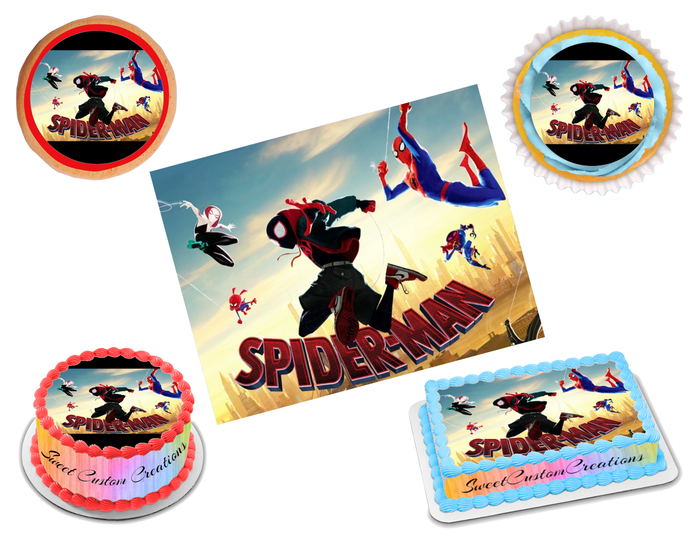 Miles Morales Edible Image Frosting Sheet #2 (70+ sizes)