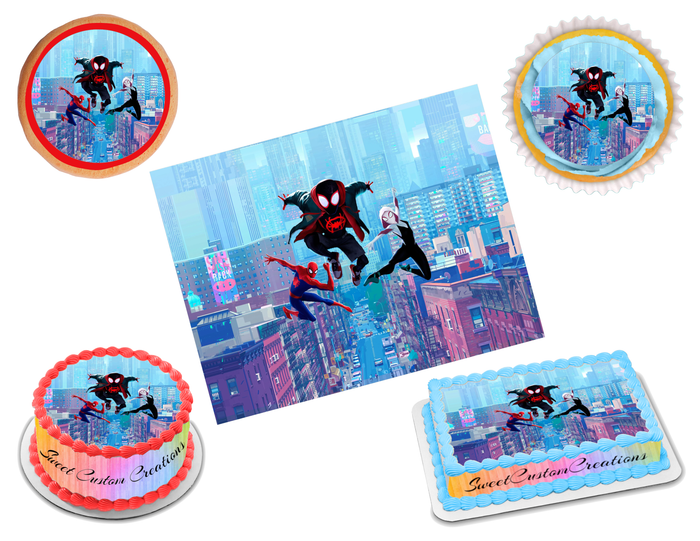 Miles Morales Edible Image Frosting Sheet #22 (70+ sizes)