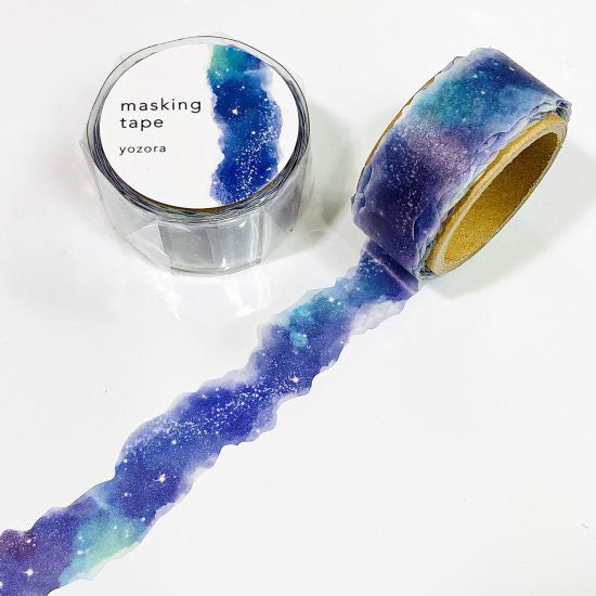 Mind Wave Die-Cut Masking Tape - Limited Edition - Yozora