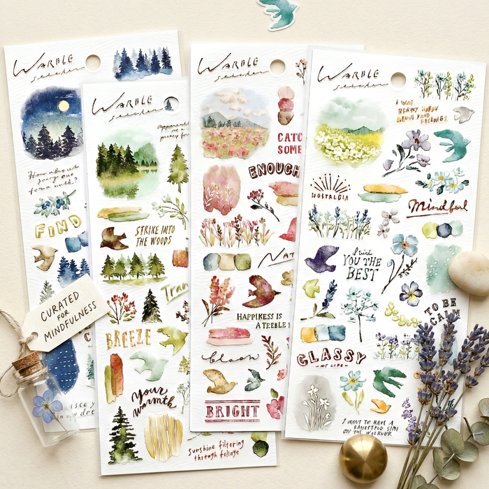 Mind Wave Warble Stickers