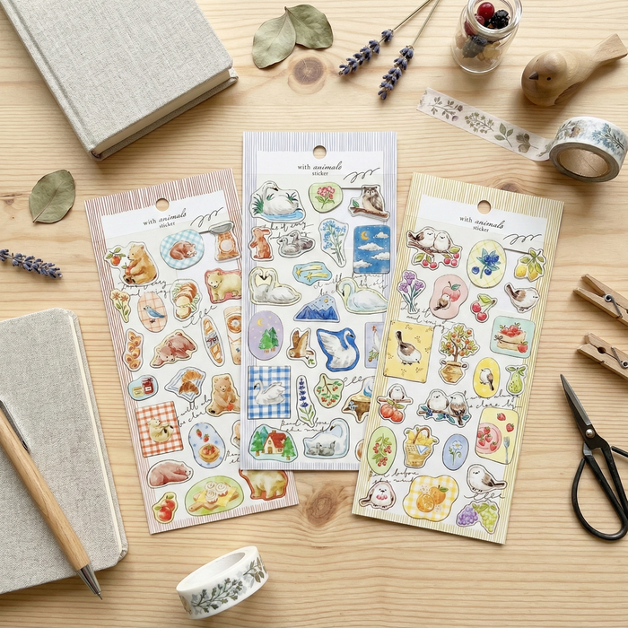 Mind Wave Wild Animal Stickers