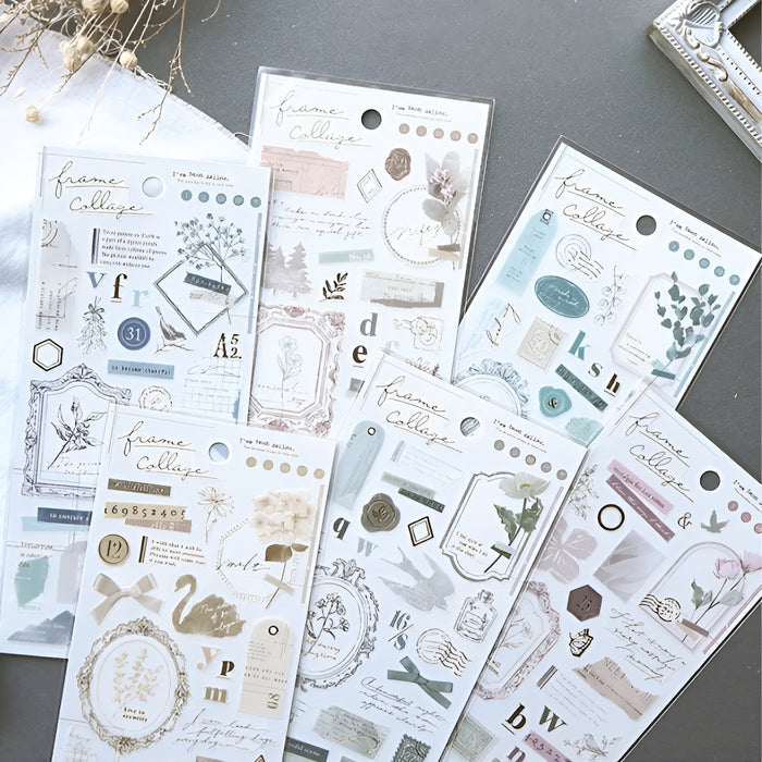 Mindwave Frame Collage Stickers