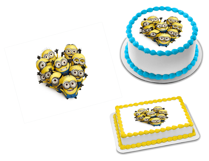 Minions Edible Image Frosting Sheet #29 (70+ sizes)