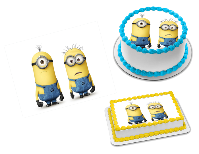 Minions Edible Image Frosting Sheet #3 (70+ sizes)