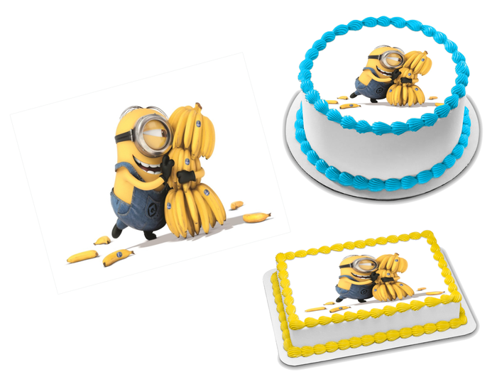Minions Edible Image Frosting Sheet #40 (70+ sizes)