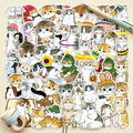Mofusand Cat Stickers - Set of 50
