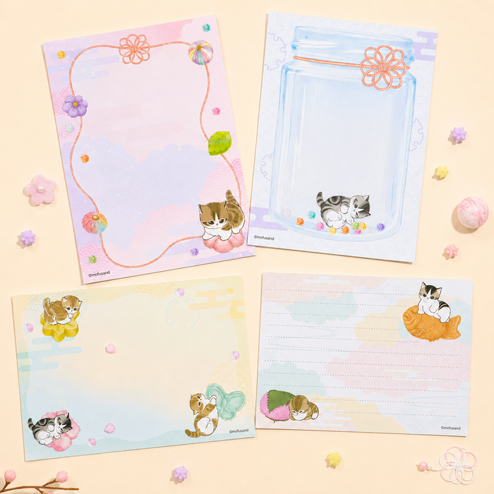 Mofusand Large Wagashi Memo Pad