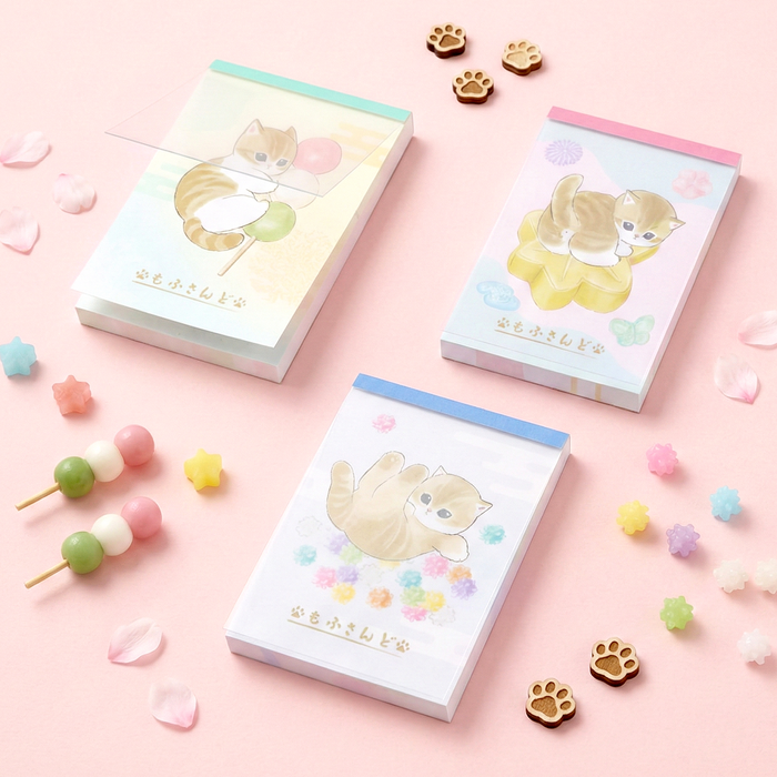Mofusand Sweet Clouds Memo Pad - Limited Series