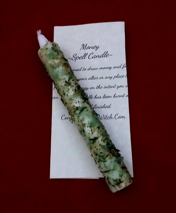 MONEY SPELL CANDLE