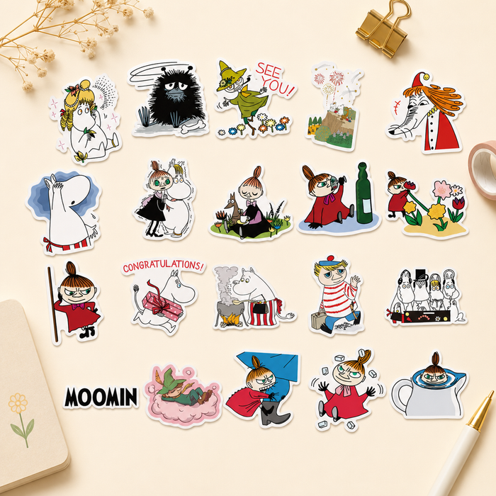 Moomin Valley Stickers - Set of 150