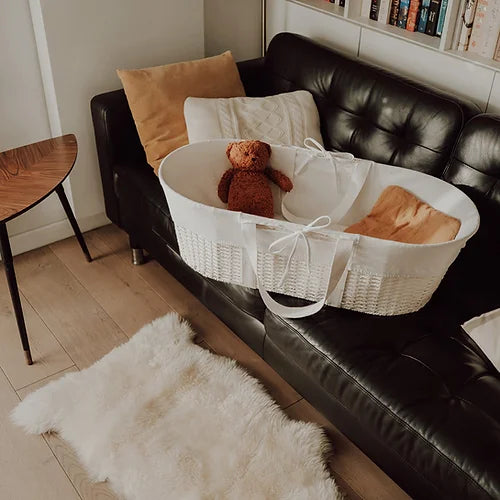 Moses Basket Cover - Cozy Nursery