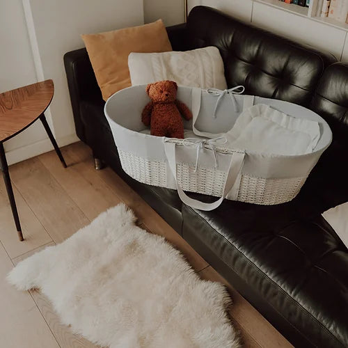 Moses Basket Cover - Cozy Nursery