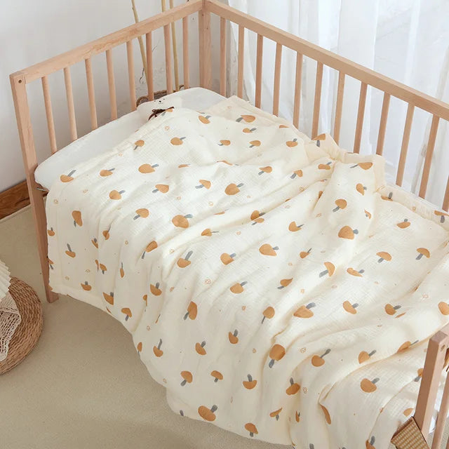 Muslin Cot Baby Duvet Comforter - Cozy Nursery