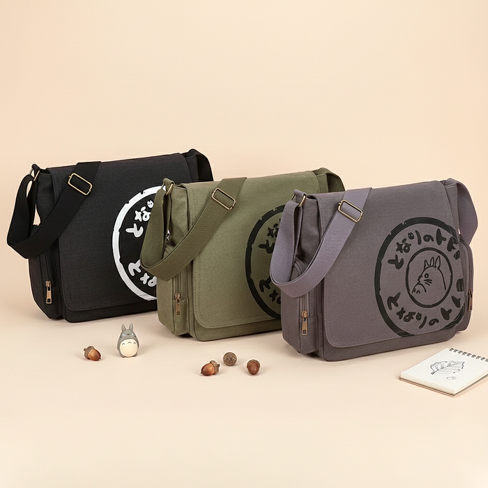 My Neighbor Totoro Canvas Messenger Bag