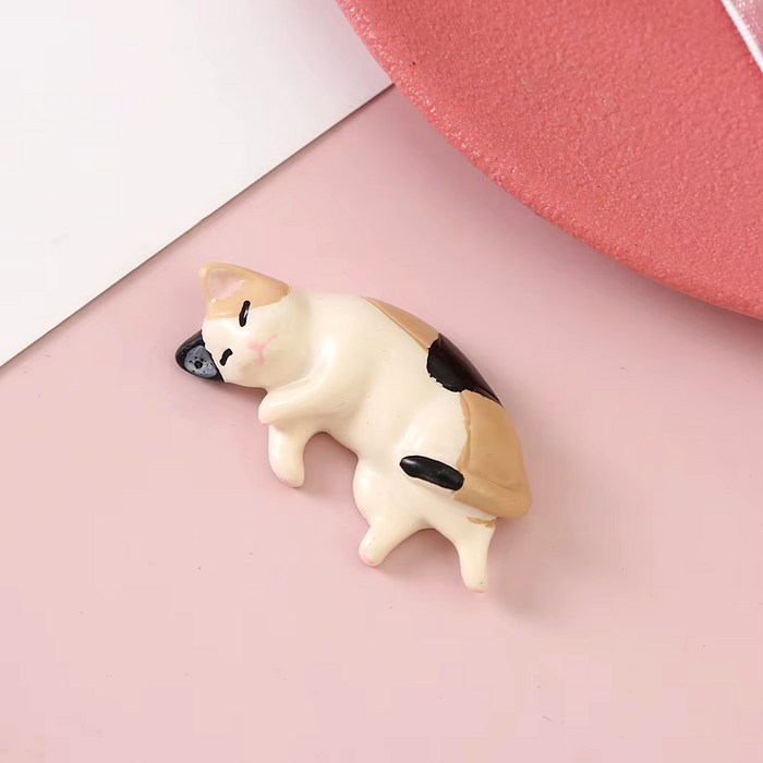 Napping Cat Magnets - Set of 6