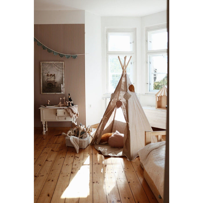 “Natural Linen” Teepee Tent