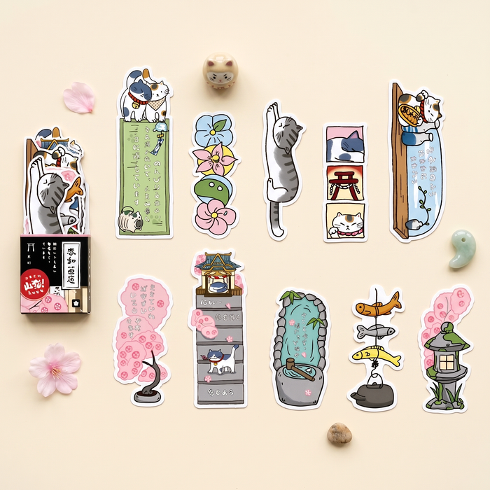 Shrine Cats & Sakura Breeze
