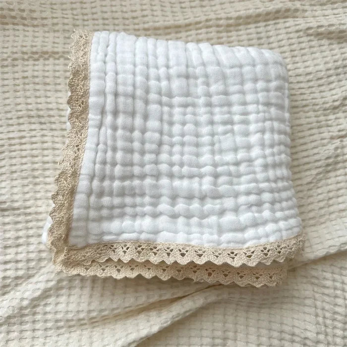 Newborn 6 Layer Gauze Muslin Swaddle - Cozy Nursery