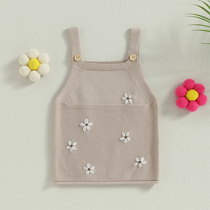 Newborn Baby Girl Knit Dress