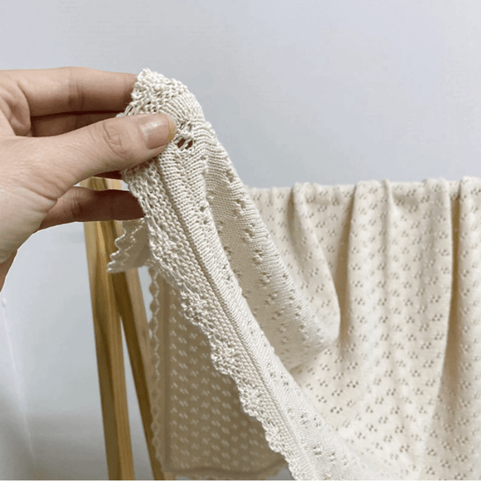 Newborn Baby Knitted Blanket - Cozy Nursery
