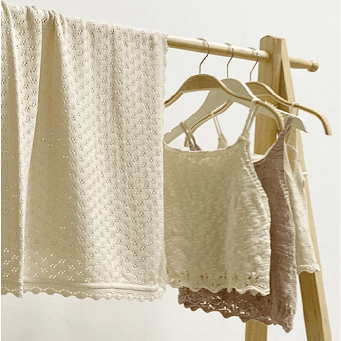 Newborn Baby Knitted Blanket - Cozy Nursery