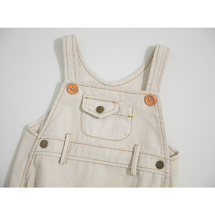 Newborn Denim Romper - Cozy Nursery